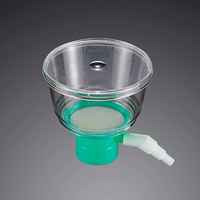 Tasse filtrante de 150 ml avec membrane de 50 mm pour tube de centrifugation de 50 ml, tasse supérieure de filtration sous vide avec port de vide externe