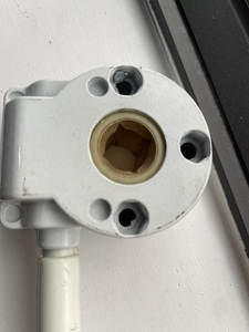 防水格納式日よけ手動銅ギアボックスのための庭の開口部 - Product Image 4