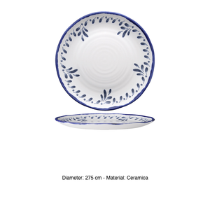 Plato de Cena Mediterráneo Dudson Harvest, Bandeja de Cerámica Decorada a Mano de 27 cm, Suministros para Restaurantes, Vajilla para Catering, Venta al por Mayor - Product Image 3