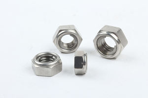 Mur Baut Pengunci Sendiri Baja Tahan Karat DIN 980M Bentuk A2 Mur Pengunci Sendiri Heksagonal Sepenuhnya Logam - Product Image 5