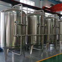 Système de traitement de l'eau pure 1000L-20000L/H, machine de purification d'eau, système de filtration par osmose inverse, équipement de traitement de l'eau