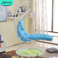 Chaise suspendue en rotin double, design moderne et luxueux, prix bas, vente chaude, taille adulte, chaise à bascule en forme d'œuf