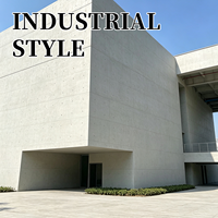 Revêtement architectural en béton artistique, moderne, minimaliste, sans joint, à séchage rapide, pour une couverture efficace, idéal pour les salles de jeux et les clubs.