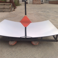 Fabrik preis Parabol aluminium reflektor Parabol rinnen Solare mp fänger Parabolischer Solar konzentrat or spiegel Aluminium