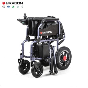 Silla de Ruedas Eléctrica Plegable Ligera a Precio de Fábrica, Silla de Ruedas Motorizada <span class=keywords><strong>para</strong></span> Personas con Discapacidad - Product Image 3