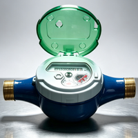 Best-Selling Factrry Price R315 DN15 Digital Brass Horizontal Volumetric Cold Water Meter IP68 Factory Price OEM Customizable