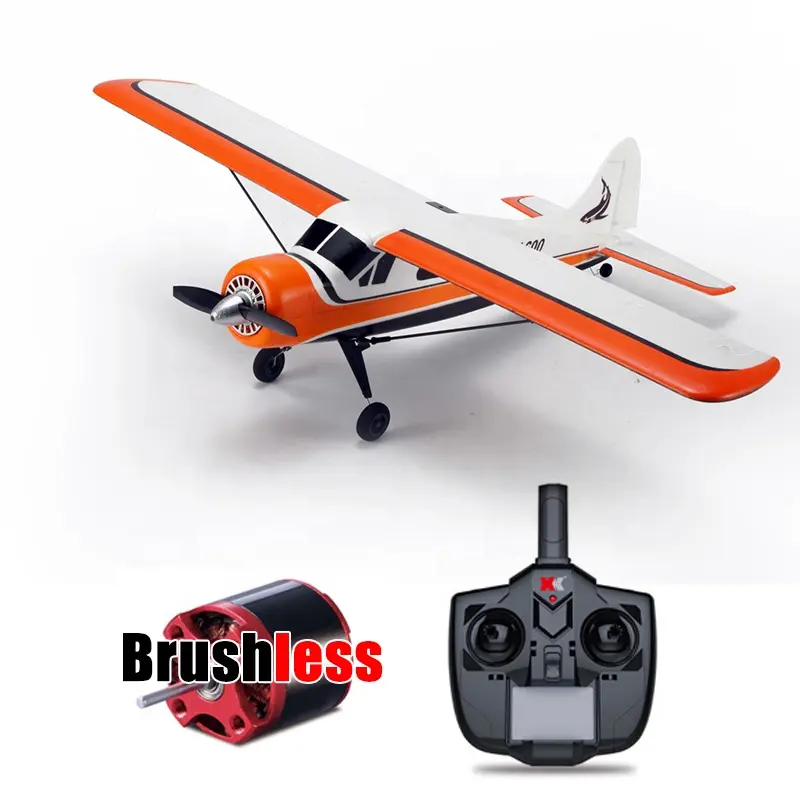 wl xk a600 2.4g remote control 3D6G gyroscope flip training plane jet aircraft toys foam body big hobby brushless airplane rc