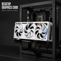 Kartu Grafis 16GB GPU Antarmuka Memori 256 Bit 2790MHz Core Clock untuk PC Gaming, Workstation 3D, Pembuatan dan Peningkatan