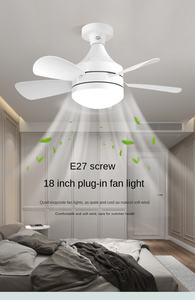 Bombilla LED con lámpara de ventilador 3 CCT Bombilla LED regulable Luz DE VENTILADOR DE 5 aspas - Product Image 4