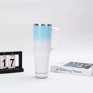 แก้วกาแฟสแตนเลสขนาด 40 ออนซ์ ป้องกันการรั่วซึม สำหรับเล่นกีฬา - Product Image 4
