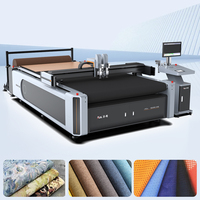 Machine de découpe numérique de haute précision AOL CNC pour tissus de maillots de bain et de vêtements avec couteau oscillant