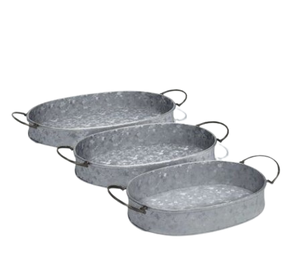 Plateau de service fini galvanisé de meilleure qualité bureaux de mariage plateau de service de placage décoratif durable sur mesure - Product Image 4