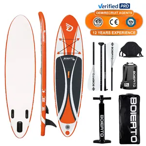 BOIERTO China Surf Sup Surfboard Manufacturers Customize Paddleboard Inflatable Sup Paddle Board
