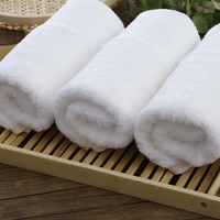 Serviette de Bain Blanche en Coton 100% de Haute Qualité, Personnalisée avec Logo Brodé, Séchage Rapide, pour Hôtels et Spas, Vente en Gros, Livraison Rapide