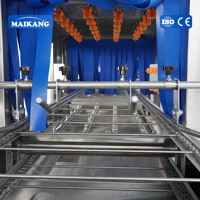 Hogedruk broodbakpallet plastic bak reiniger omzetkrat voedselcontainer wasmachine groentemandwasser
