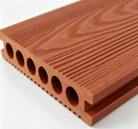 Revêtement de sol composite bois-plastique PE moderne sur mesure, écologique, imperméable, résistant aux UV, antidérapant, pour extérieur, parc, salle de bain, villa
