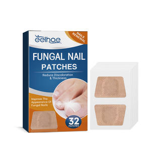 Venta caliente Eelhoe Cuidado de las uñas <span class=keywords><strong>Tratamiento</strong></span> de hongos Reducir el espesor Parches de uñas antihongos a base de hierbas naturales 32 piezas - Product Image 6