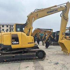 Excavadora Japonesa Usada Komatsu138US de 13.8 Toneladas, Excavadora de Segunda Mano Komatsu PC160 de 16t con EPA para Agricultura/Construcción - Product Image 1