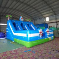 Château gonflable avec toboggan et souffleur pour enfants et adultes à vendre