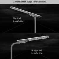 Lampe solaire LED tout-en-un CHZ 50W 80W 100W 120W, lampe solaire intégrée