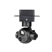 Kamera Gimbal Drone Q818X Dual EO IR Sensor Tiga Lipat Pencitraan Termal 215g Muatan UAV Ringan