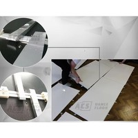 Piste de danse LED étoilée en acrylique certifiée CE, marque ANYCASE, pour location de scène de mariage et de fête, emboîtable et portable