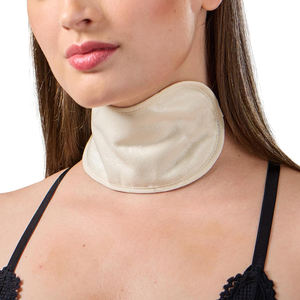 Compresse réutilisable à l'huile de ricin pour le cou, enveloppement doux pour la thyroïde, en coton, ajustement confortable - Product Image 1