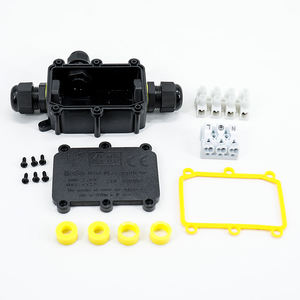 電気ジャンクションボックスKEMA IP68 <span class=keywords><strong>2</strong></span>ウェイプラスチック防水450V 24A端子ブロック用 - Product Image 2