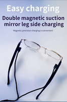 Lunettes Intelligentes au Design Intemporel avec Verres Photochromiques pour Protection UV, Musique, Appels, Assistant Vocal et Traduction