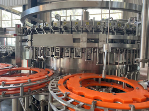 Máy chiết rót, đóng nắp, dán nhãn tự động 3 trong 1 dành cho dây chuyền sản xuất nước tinh khiết, nước khoáng đóng chai nhựa - Product Image 6