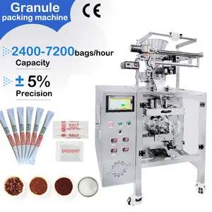 5g 10g 20g Full Automatic Hotel Sugar Salt Pepper Sachet Multi-function Packaging Machines Paper Bag Vertical Packing Machine