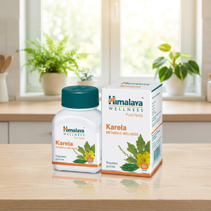 Himalaya Wellness Pure Herbs Karela <b>Tablets</b> Herbal Extract Wild Herb Ayurvedic Health Supplement Bottle for Body Balance Export - Product Image 3
