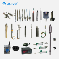 Sensor de Desplazamiento Lineal de Alta Precisión UNIVO PR-750-500-0512 LVDT, Carcasa Robusta de Acero Inoxidable de 3/4 Pulgadas