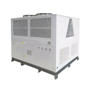 Enfriador de agua ndustrial, máquina de refrigeración refrigerada por aire de 30 toneladas, precio