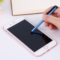 2026 100 Adet Çin Özel Üretim Ucuz Renkli Metal Kapasitif Android Telefon Tablet Dokunmatik Ekran Evrensel Stylus Kalem ipad iphone için