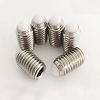 M3 M4 M5 M6 M8 Nylon Plastique Tête Bille Ressort Plongeur En Acier Inoxydable À Ressort POM Bille Plongeur Hex Socket Vis De Réglage
