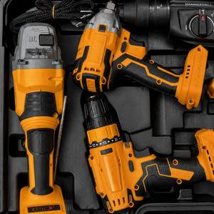 ชุดเครื่องมือไฟฟ้าระดับมืออาชีพแบบไร้สาย 4 in 1 รุ่น Orange Series คุณภาพสูง ราคาโรงงาน ขายส่ง - Product Image 5