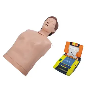Gelişmiş sağlık eğitici yetişkin yarım vücut CPR eğitim mankeni ilk yardım uygulama simülatörü CPR eğitmen CPR modeli