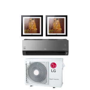 Aire acondicionado LG Trial Split Inverter ARTCOOL MIRROR 9000 + ARTCOOL GALLERY 12000 + 12000 series con MU3R21 Wi-Fi DE LA R-32 9 + 12 + 12 - Product Image 2
