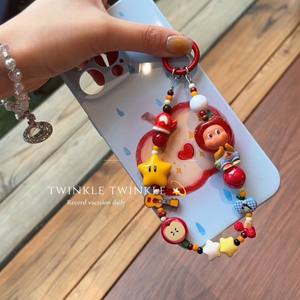 غايوا أبل ستار حقيبة مجوهرات ديي شنقا الإبداعية لطيف الناس المحمول تشاو اللعب الهاتف المحمول قذيفة - Product Image 4