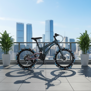 Bicicleta de Montaña con Cuadro de Magnesio, Cableado Interno, Acabado Horneado, Neumáticos 2.35, Frenos de Disco para RV100, Palanca de Cambios Twist 7 - Product Image 3
