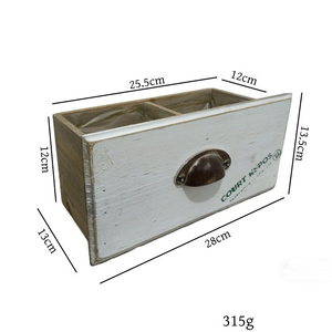 Fioriera <span class=keywords><strong>da</strong></span> Parete in Legno Massello Stile Retrò Francese di Alta Qualità, Decorazione per Patio, Vaso <span class=keywords><strong>da</strong></span> Fiori <span class=keywords><strong>da</strong></span> Tavolo in Legno, Contenitore <span class=keywords><strong>da</strong></span> Giardino - Product Image 6