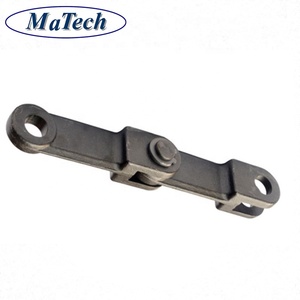 Matech nhà máy thả giả mạo thép p142 đá đen băng tải sàn hai Wheeler chuỗi xích - Product Image 4
