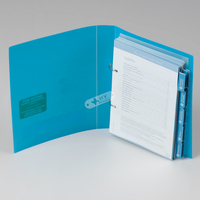 Carpeta con Anillas de PP de 2 Orificios HY-Printing con Impresión de 1-4 Colores para Tamaños A4/A5/A6/A7/B5, Uso en Oficina y Escuela