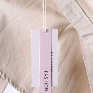Luxury Garment Hang Tags New With Custom Logo Print Custom Business Card Clothing Hang Tag With Brand Logo