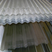 Plaques de toiture en polycarbonate ondulé de 1,5 mm