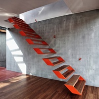 DAIYA — escalier portable en acier inoxydable, 2 pièces, 304 s.s, pour le commerce à pieds