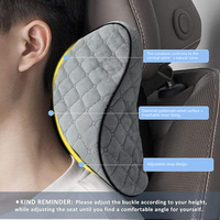 Coussin de soutien lombaire Jiyimei General Motors, coussin respirant pour le cou, coussin de soutien dorsal en mousse à mémoire de forme souple, ensemble de coussins de siège