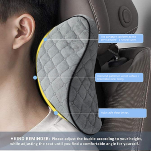 Almohada de Soporte Lumbar Jiyimei General Motors, Almohada Transpirable para el Cuello, Cojín de Espuma Viscoelástica Suave para Soporte de Espalda, Juego de Almohadas de Descanso para Asiento - Product Image 4