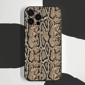 创意设计蟒蛇图案印花直边手机保护壳适用于 Iphone X Xr Xs 11 12 13 14 15 16 17 Pro <span class=keywords><strong>Max</strong></span> - Product Image 3